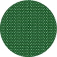 thumbnail image 1 of Ahgly Company Machine Washable Indoor Square Transitional Deep Emerald Green Area Rugs, 3' Square, 1 of 7