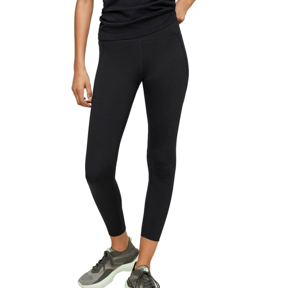 MNG Womens Compression Technical Casual Leggings, Black, Large