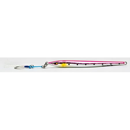 UPC: 0023534446663 | Mustad MJIG03-PSD-90-1 Moon Riser Jig90g Pink Sardine – MJIG03-PSD-90-1