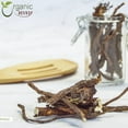 thumbnail image 6 of Organic Way Dandelion Root Whole (Taraxacum Officinale) European Wild-Harvest, Organic Kosher Certified, Raw, Vegan, Non GMO, Gluten Free, Naturally Decaffeinated, Origin - Albania (1 lbs / 16 oz), 6 of 8