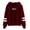 Wine Red, variant on Freya Skye Logo Hoodie Merch Unisex Bagless Pullover Winter Fashion Harajuku Hooded
