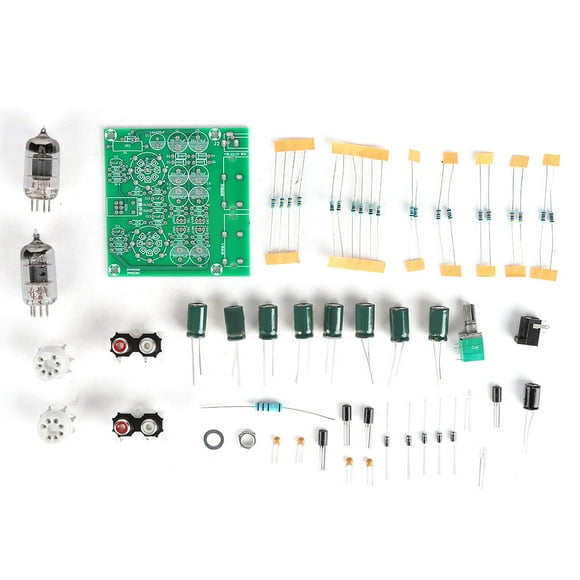 6J-I Electron Valve Pre amp Tube Stereo Bile Preamplifier Board Buffer Effector DIY Kit