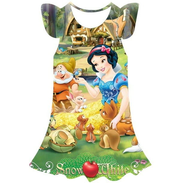 2023 ans Disney filles neige robe blanche robes princesse