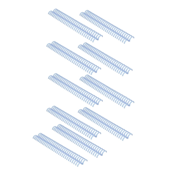 10 Pcs Binding Comb 30 Ring 150 Sheet Capacity Plastic Comb Spines Professional Binding for A4 B5 A5 Paper