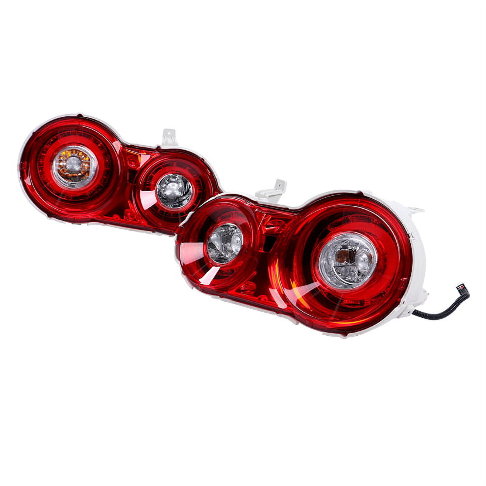 JONKOKO ABS Taillight Protection Covers For Nissan GTR R35 2008-2016 - Anti-Scratch Foglight Cover Stickers, 2Pcs