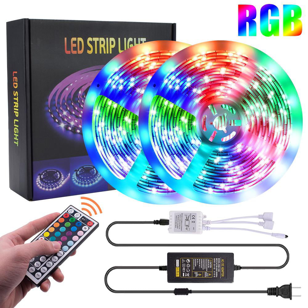 9.2Ft TV Backlight Works with Alexa Google Home,RGB Led Light Kit for 32 to 60 TV Waterproof 5050 Smart Led TV Backlights with Controller NiteBird Smart Led Strip Lights Sync with Music 