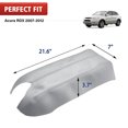thumbnail image 6 of KBH Center Console Cover for 2007-2012 Acura RDX, Middle Console Lid Armrest Cover Leather Skin Replacement, Gray, 6 of 9