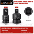 thumbnail image 3 of Juego Adaptadores Para Dados Y Llaves De Impacto 6 Pzs, 3 of 4