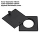 thumbnail image 4 of Reliable Zinc Alloy Peephole Security Cover Compatible with Various Doors, 4 of 10