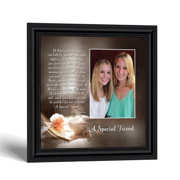 Friendship Gift for Women, Bff Keepsake Picture Frame