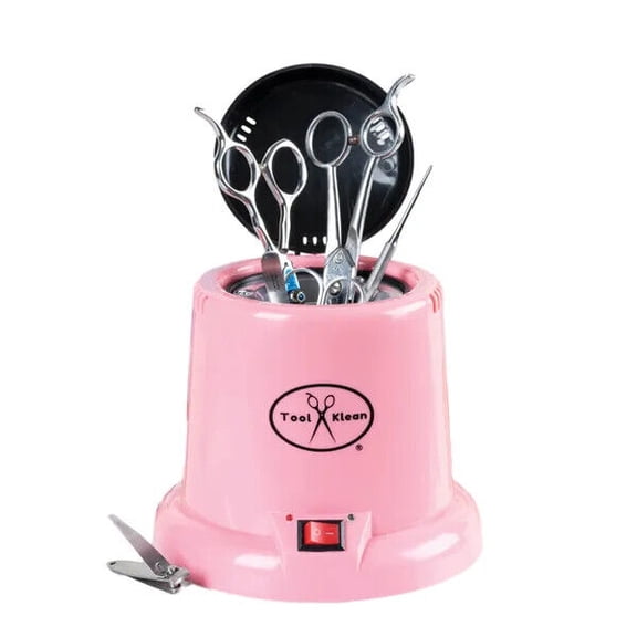 Groomer Stylist Barber Hot Cup No Liquid Tool Cleaner Dry High Heat Choose Color (Pink)
