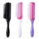 thumbnail image 4 of Cepillo de peinado de 9 filaspeine de masaje para desenredar el cabello rizado recto (negro) Ehuebsd  cuidado belleza, 4 of 9