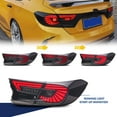 thumbnail image 4 of LED Tail Lights For Honda Accord 10Th Gen  2018-2022 Sequential Start Up Animation Rear Lamps, 4 of 5