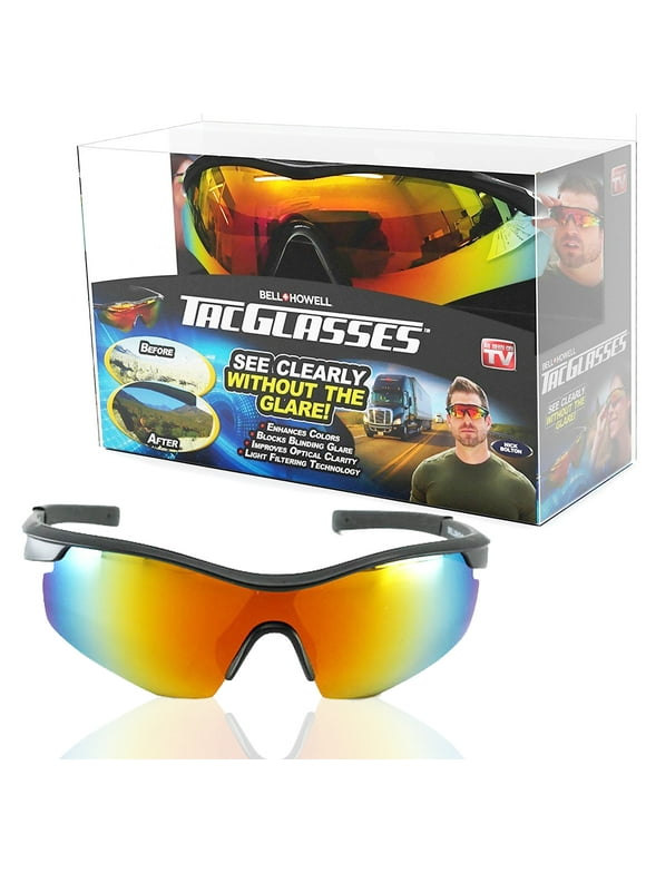 Tacglasses Polarized Tac Glasses Military Style Anti Glare Sunglasses As Seen on TV