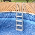 thumbnail image 3 of Main 48 to 54" Access Easy Incline Pool Deck Ladder for Above Ground Pools, 3 of 4