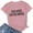 Pink, variant on Generic T Shirt Mom Life Short Sleeve Shirts Mama Tshirt Women Funny Graphic Printed Casual Tee Tops