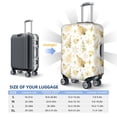thumbnail image 4 of Kdxio Gold Christmas Tree Pattern Luggage Cover for Travel,Elastic and Durable,Fits 18-32 Inch,Anti-Scratch Suitcase Protector-No luggage included, 4 of 5