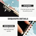 thumbnail image 4 of Heart Wallpaper Clouds Ring Binder Notebook Journey Note Diary College Ruled Spiral Notebook Study Loose Leaf Paper A5 60 Pages, 4 of 8