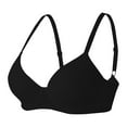 thumbnail image 4 of Vividxx Bras For Women Thin Solid Color Comfortable Breathable Push Up Bra With Underwire Triple Bra Classic, 4 of 4