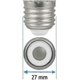 thumbnail image 3 of 4X 28W (40W) Halogen Clear Golf Ball Bulbs - E27 Base, Warm White, Dimmable, 3 of 5