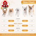 thumbnail image 4 of UOSIA Cute Small Dog Christmas Dress Red Puppy Princess Dress with Bowknot Warm Holiday Girl Dog Clothes, 4 of 9