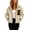 Beige, variant on Women Relaxed Sherpa Jackets with Soft & Quality Polyester Construction for Everyday Wear