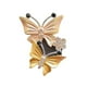 thumbnail image 2 of Difusor de ventilación del aire acondicionado del coche, mariposa delicada, universal Amarillo, 2 of 9