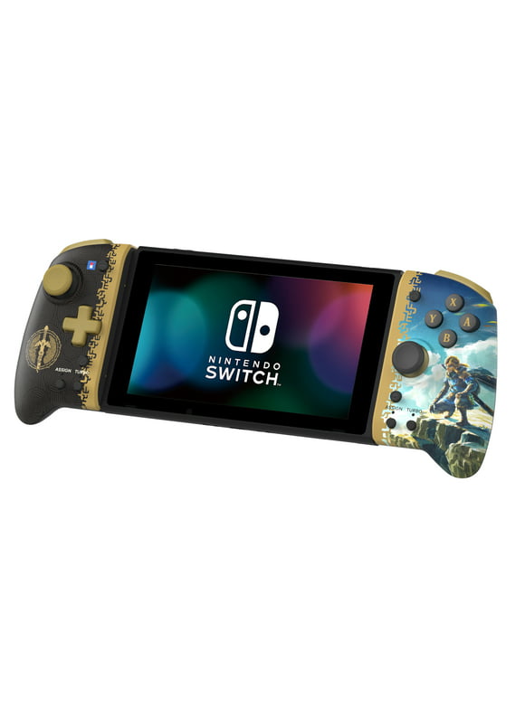 Hori - Zelda Tears of the Kingdom, Nintendo Switch, Split Pad Pro, Ergonomic Video Game Controller for Hand-Held Mode