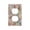 Abstract Pink Floral Pattern, variant on Light Switch Cover Switch Plate Outlet Cover Plug Cover for Electrical Duplex Outlets Tiger Stripes Pattern