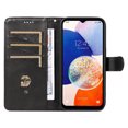 thumbnail image 4 of Phone Case for Samsung Galaxy A34 5G Magnetic PU Leather Card Slots Durable Wallet Cover, 4 of 5