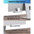 thumbnail image 3 of Hub USB-C GEWOKLIY 6 en 1 para iMac de 24 pulgadas (M1/M3) con 10 Gbps, 3 of 6