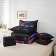 thumbnail image 4 of Erosebridal Comforters Twin Size Set with Sheets Race Car Bedding,7 Pieces Bed in a Bag Twin Neon Honeycomb Bedding Sets with Comforter,Sheets,Pillowcases, 4 of 5