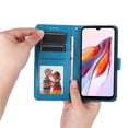 thumbnail image 3 of Funda tipo cartera GANGXUN para Xiaomi Redmi 11A 4G , diseño girasol, cuero PU, soporte, cierre magnético, tarjetero, 3 of 5