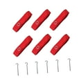 thumbnail image 4 of 6 piezas de líneas de voleibol de playa accesorios de equipo rojos shamjiam, 4 of 8