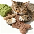 thumbnail image 2 of Natural Fishbone Cat Dental Toy, 7In Cat Chew Toy with Catnip & Natural Silvervine, Healthy Teeth Cleaning Dental Chew for Indoor Cats and All Cat Breeds with Edible Design, 2 of 10