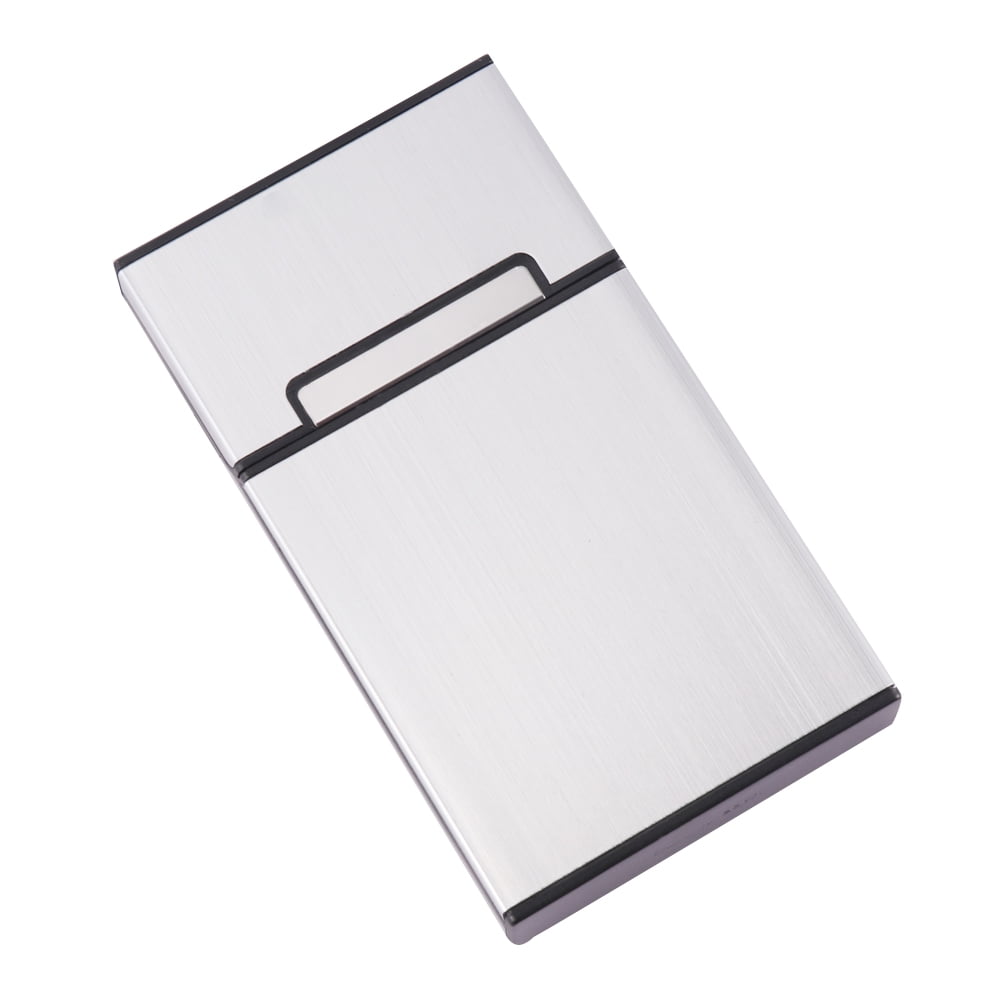 Thin Fashion Pipe Creative Personality Cigaret Case Slim Box Aluminum