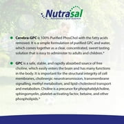 Nutrasal Cerebra GPC Liquid - 2 Fl. Oz. 60mL