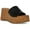 Black Paris, variant on Madden Girl Womens ZAHARRA Square Toe Wedge Wedge Sandals