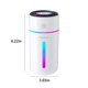 thumbnail image 3 of Humidificador de escritorio USB portátil | Luz nocturna LED colorida de 350ML | Apagado automático silencioso | Batería recargable inalámbrica de 1200 mAh | Para viajes de oficina en el dormitorio |, 3 of 7