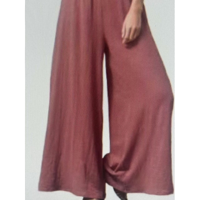 Pantalones anchos y holgados de algodón y lino para mujer, de estilo europeo y americano, informales, de talla grande.