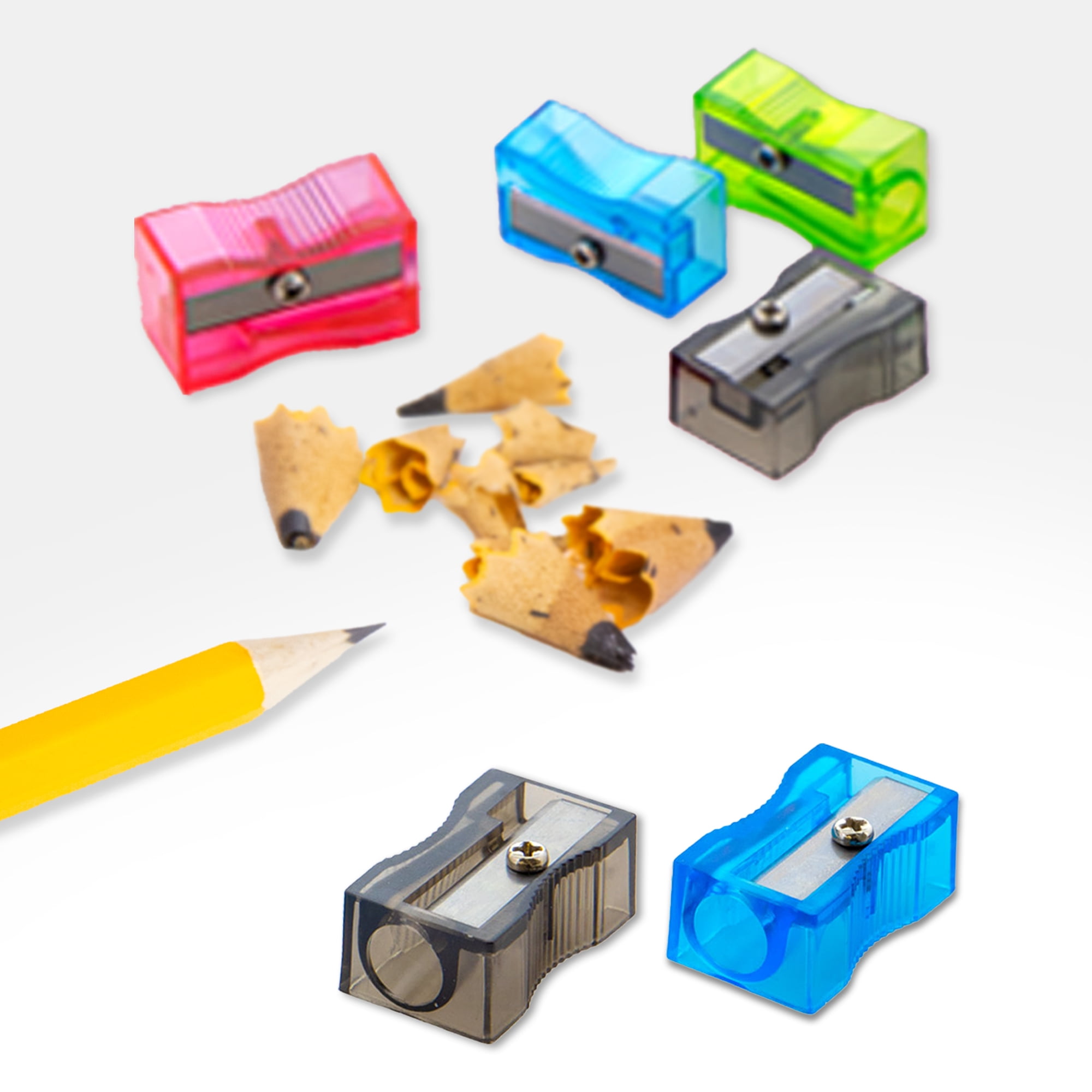 BAZIC Pencil Sharpener Square Single Hole Blade, Total 576 Count