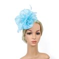 thumbnail image 3 of Chapeau de Fête pour Femmes, Bandeau de Thé, Clip à Cheveux pour Mariage Derby Cocktail, 3 of 5