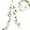 White, variant on SPRING PARK 2.35m Artificial HydrangeaFlower Leaf Rattan Vine Silk Flower Hanging Rattan Wall Fake Garland DIY