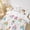 White Pink Blue, variant on Manfei Princess Fairy Tale Duvet Cover Twin,Cute Cartoon Girls Bedding Sets Twin Size,Colorful Kawaii Rainbow Bed Set For Kids,Luxury Bedroom Decor Reversible(No Comforter),2 Pieces