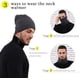 thumbnail image 4 of Bufanda polar multifuncional unisex para calentar el cuello, para deportes al aire libre, mascarilla, gorra, ropa de esquí, snowboard, motocicleta, esquí, CS, senderismo, 4 of 6