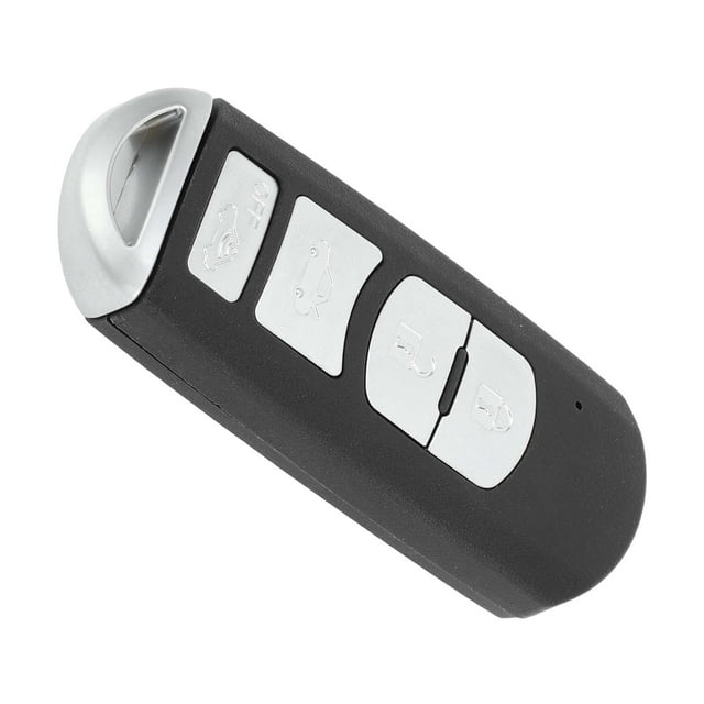 Unique Bargains 4 Buttons Keyless Entry Remote Fob Key Shell Case for Mazda 3 2009-2012