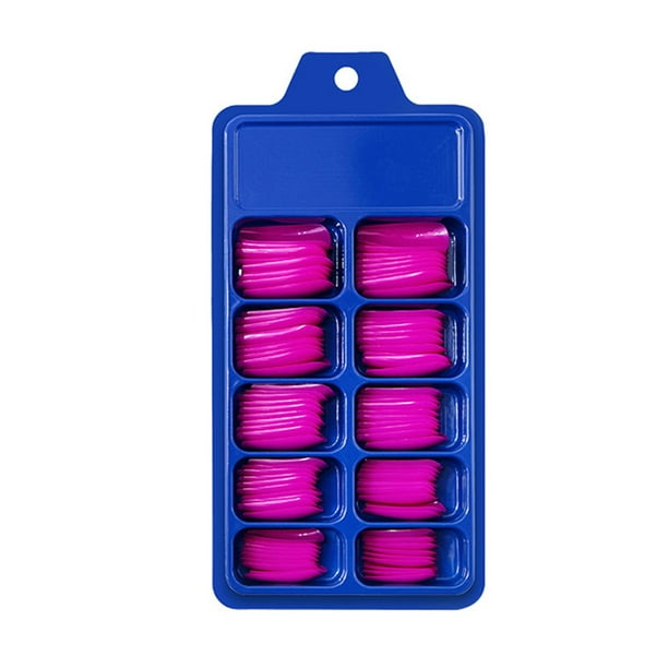 Parche de Uñas de Ballet Parche de Uñas de Color Sólido para Uñas Euramerican 100 Piezas
