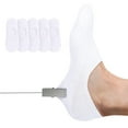 thumbnail image 2 of Men Women 5-Pack Invisible Socks Gripper Heel Boat Socks Stretchy Fit Breathable Everyday Socks, 2 of 4