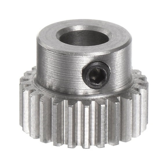 Unique Bargains Pinion Gear 5mm Aperture 25T 0.5 Module Stainless Steel Motor Gear