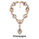 thumbnail image 3 of Sonducket Collar de aleación de cristal para mujer, collares llamativos a la moda con colgante, adorno de joyería brillante para fiesta de Bar Ropa, zapatos y accesorios Miscelánea champán Sonducket AP014884-05, 3 of 6